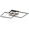 Reality Leuchten Plafonnier LED Giro 3 lampes angles télécommande