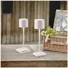 Reality Leuchten Lampe de table LED Fernandez variateur/CCT blanche