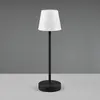 Reality Leuchten Lampe de table LED Martinez variateur/CCT, noire