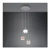 TRIO Leuchten Kaprun Suspension E14, 3 sources lumineuses, 311630306,