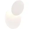 Trio Lighting Applique murale LED Mio, écran rond, blanc mat, indirect