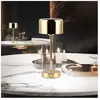 Reality Leuchten Jeff R59151103 Lampe de table à 4 LED en métal laiton...