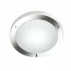 Trio 6801011-07 Plafonnier 60 W E27 Nickel Dépoli Verre Opal Dépoli