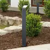 Trio Lighting Trio Pearl Borne D'extérieur Moderne Anthracite 3000k Ip54 Avec Pir
