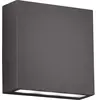 Trio Applique murale extérieure moderne à 2 lumières Anthracite 3000K IP54