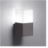 Trio Lighting Trio Hudson Applique Murale Extérieure Moderne Anthracite 3000k Ip44