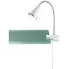 reality leuchten r22711101 lampe flexible à pince 1 ampoule led smd 5 ...