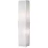 Reality Lampadaire design, Lampadaire papier Bamboo Blanc en Papier, trio