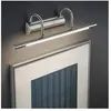 Cuadro applique murale led carrée réglable nickel trio lighting