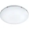 Trio Lighting Trio Apart Plafonnier Salle De Bain Moderne 41cm Chrome 3000k Ip44