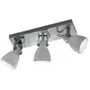 Trio leuchten 802500378 poutres, gris, 10 x 35 x 18 cm