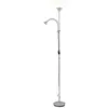 Reality R4393-87 Lampadaire Métal/Plastique E27 Blanc