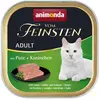 32x100g Adult dinde, lapin Animonda Vom Feinsten - Nourriture pour Chat