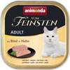 Lot animonda vom Feinsten Adult 32 x 100 g pour chat - boeuf, poulet