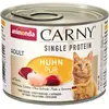6x200g Single Protein Adult pur poulet Animonda Carny - Pâtée pour chat