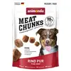 animonda Dog Snack Meat Chunks Lot de 6 sachets de 80 g de boeuf pur