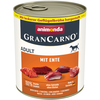 animonda GranCarno Original Adult 6 x 800 g pour chien - canard