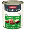 animonda GranCarno Original Adult 6 x 800 g pour chien - cerf, pommes