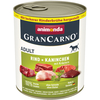 Animonda Nourriture pour Chient Gran Carno - Lapin + herbes - 6 x 800 g