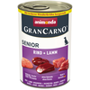 6x400g Original Senior boeuf, agneau Animonda GranCarno - Pâtée pour chien