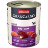 6x800g Original Adult boeuf, agneau Animonda GranCarno - Pâtée pour chien