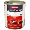 6x800g Original Adult pur boeuf Animonda GranCarno - Pâtée pour chien