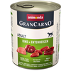 Animonda GranCarno Adult Rind & Entenherzen 6 x 800g