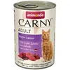6x400g boeuf, agneau Animonda Carny - Pâtée pour chat