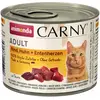 6x200g Adult boeuf, poulet, coeur de canard Animonda Carny - Pâtée pour chat