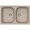 Schock SCHOCK évier avec bacs LITHOS N200S (Avoine - Cristalite®)