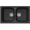 SCHOCK évier avec bacs LITHOS N200 (Anthracite - Cristalite®)