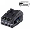 chargeur 2.4A 20V - batterie universelle pour la gamme SCHEPPACH 20V IXES