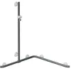 Hewi Universal barre de douche, avec poignée de maintien, 950.35.31091...