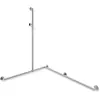 Hewi System 900 Barre de douche avec barre d’appui, 900.35M308XA,