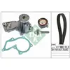 Pompe à eau + kit de courroie de distribution INA, par ex. pour Volvo, Ford