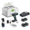 Festool Perceuse visseuse sans fil T 18+3 HPC 4.0 I-SET - FESTOOL - 577609