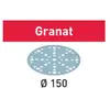 Abrasif Granat Ø150mm P320 STF FESTOOL 575170 pour ponceuse - Boite de 100