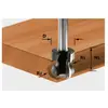 491140 Festool Fraise pour poignée moulurée hw S8 D22/16/R2,5+6