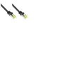 Alcasa 8070R-003S câble de réseau Noir 0,25 m Cat7 SFTP (S-STP)