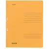 FALKEN chemise à oeillet, format A4, carton Manila RC, jaune