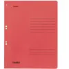 FALKEN chemise à oeillet, format A4, carton Manila RC, rouge