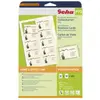 FALKEN chemise lamelle, A4, reliure commerciale, jaune pâle