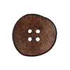 Non communiqué Bouton Recyclé cuir 20 mm X 2 motif brut - Union Knopf(...) - Marron