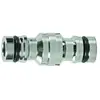 Geka Raccord de Jonction Plus, Argent, en Laiton Nickelé