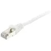 Equip Câble Réseau RJ45 S/FTP Blindé Sans Halogène Cat.6 Blanc 3m