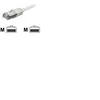 Equip Câble Réseau RJ45 S/FTP Blindé Sans Halogène Cat.6 Blanc 0.25m
