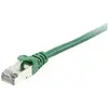 Equip 605542 RJ45 Câble réseau, câble patch CAT 6 S/FTP 3.00 m vert contacts dorés 1 pc(s)