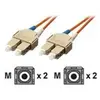 Digital Data Communications Patch cord fibre optique SC/SC 62,5/125µ 3,0m - EQUIP