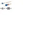 Digital data communications Equip Patch Cable Fibre Optique, LSZH LC/SC 62,5 / 125 , 1,0 m Orange (Import Allemagne)