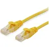 Equip Câble patch Cat6 U/UTP 2 x RJ45 ECO avec sac en polyéthylène Jaune 1 m